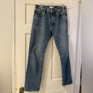 moussy vintage straight jean size 27, euc